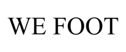 WE FOOT trademark