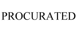 PROCURATED trademark
