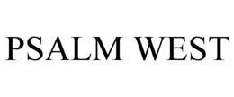 PSALM WEST trademark