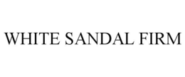 WHITE SANDAL FIRM trademark