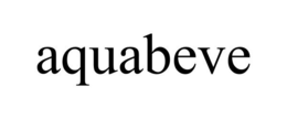 AQUABEVE trademark