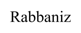 RABBANIZ trademark