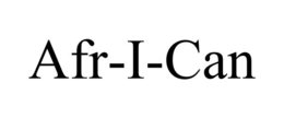 AFR-I-CAN trademark