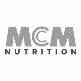 MCM NUTRITION trademark