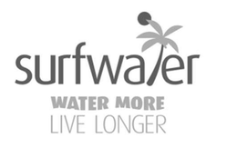 SURFWATER WATER MORE LIVE LONGER trademark