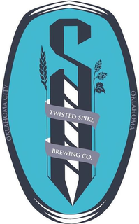 TWISTED SPIKE BREWING CO. OKLAHOMA CITY OKLAHOMA trademark