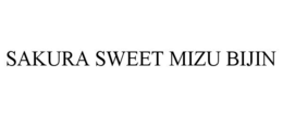 SAKURA SWEET MIZU BIJIN trademark