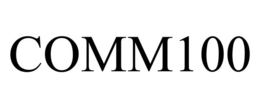 COMM100 trademark