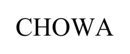 CHOWA trademark