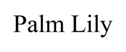 PALM LILY trademark