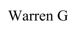 WARREN G trademark