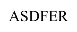 ASDFER trademark