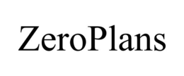 ZEROPLANS trademark
