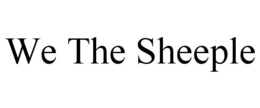 WE THE SHEEPLE trademark