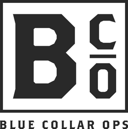 BCO BLUE COLLAR OPS trademark