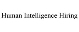 HUMAN INTELLIGENCE HIRING trademark