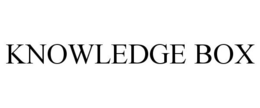 KNOWLEDGE BOX trademark