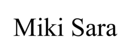 MIKI SARA trademark