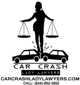 CAR CRASH LADY LAWYERS CARCRASHLADYLAWYERS.COM CALL: (844)-852-3952 trademark