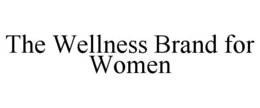 THE WELLNESS BRAND FOR WOMEN trademark
