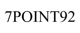 7POINT92 trademark