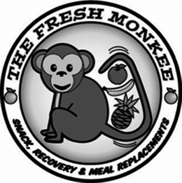 THE FRESH MONKEE SNACK, RECOVERY & MEALREPLACEMENTS trademark