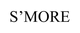S'MORE trademark