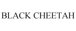 BLACK CHEETAH trademark