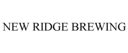 NEW RIDGE BREWING trademark