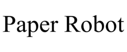 PAPER ROBOT trademark