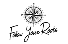 FOLLOW YOUR ROOTS N E S W NE SE SW NW 15 30 45 60 75 105 120 135 150 165 195 210 225 240 255 285 300 315 330 345 trademark