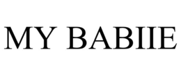 MY BABIIE trademark