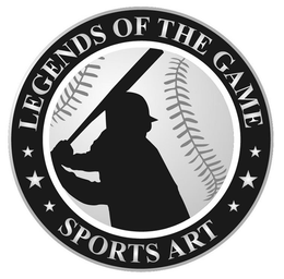 LEGENDS OF THE GAME SPORTS ART trademark