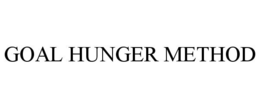 GOAL HUNGER METHOD trademark