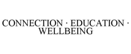 CONNECTION · EDUCATION · WELLBEING trademark