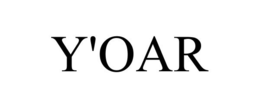 Y'OAR trademark