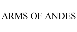 ARMS OF ANDES trademark