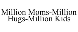 MILLION MOMS-MILLION HUGS-MILLION KIDS trademark