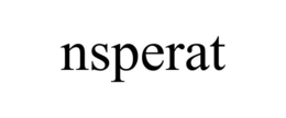 NSPERAT trademark