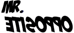 MR. OPPOSITE trademark