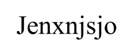 JENXNJSJO trademark