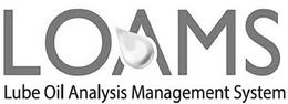 LOAMS LUBE OIL ANALYSIS MANAGEMENT SYSTEM trademark