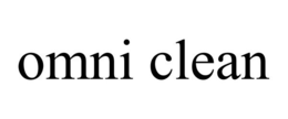 OMNI CLEAN trademark