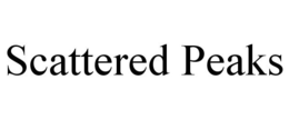 SCATTERED PEAKS trademark