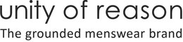 UNITY OF REASON THE GROUNDED MENSWEAR BRAND trademark