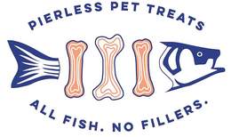 PIERLESS PET TREATS ALL FISH. NO FILLERS. trademark