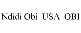 NDIDI OBI USA OBI trademark