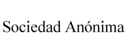SOCIEDAD ANÓNIMA trademark