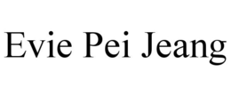 EVIE PEI JEANG trademark
