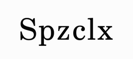 SPZCLX trademark